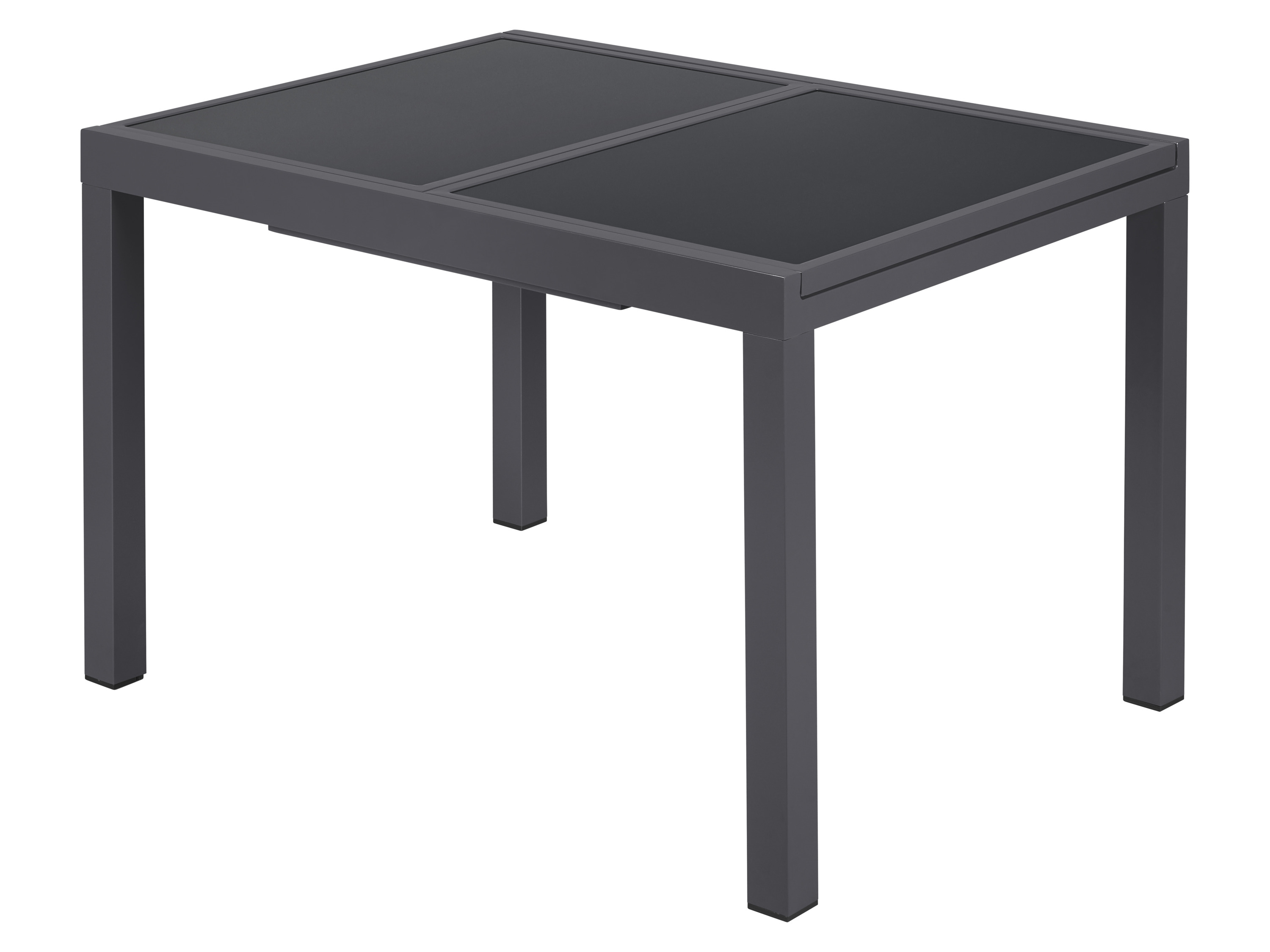 LIVARNO® Aluminiowy stół ogrodowy Houston/Toronto, rozkładany 120-180 cm, szary