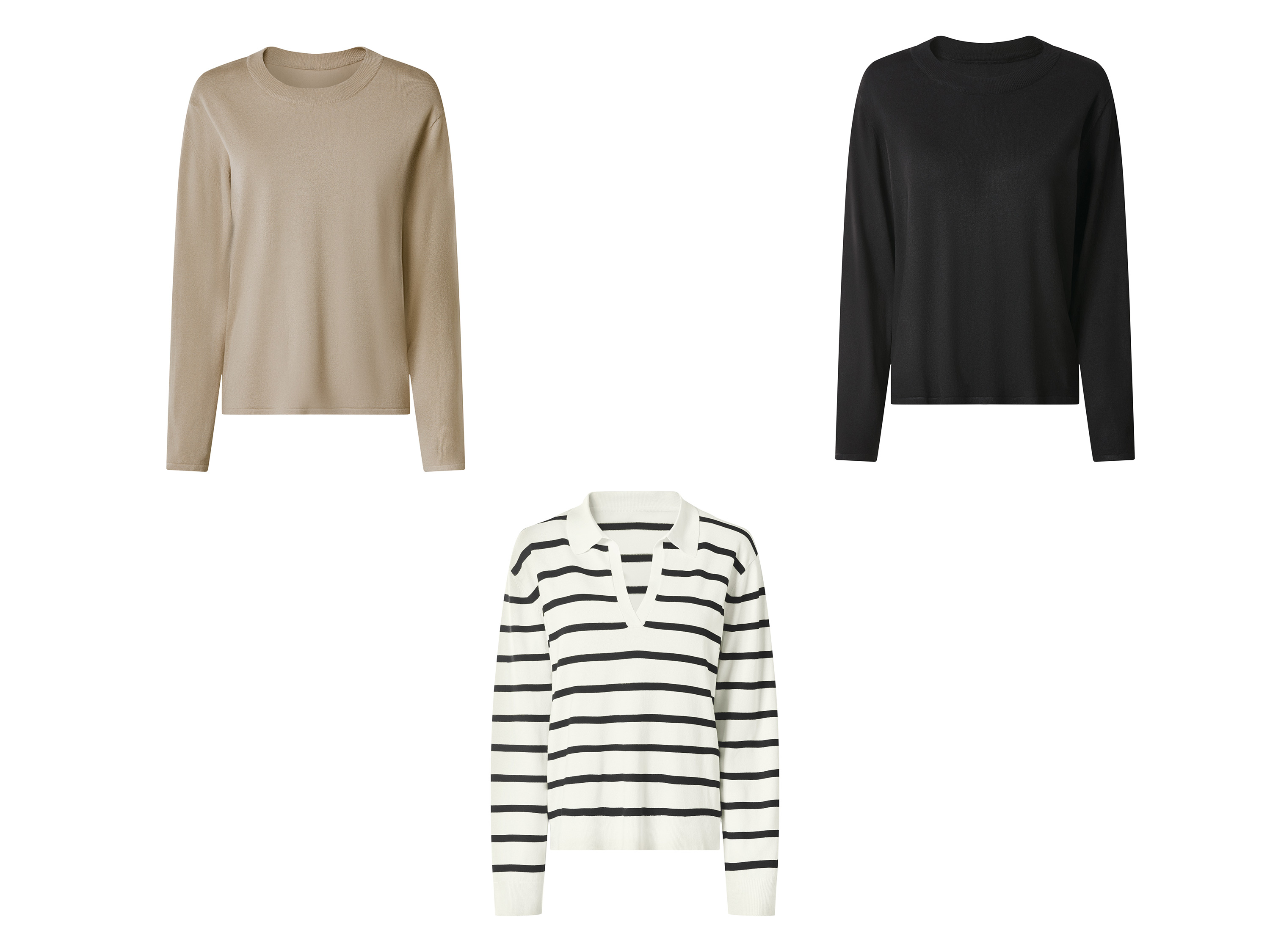 ESMARA® Sweter z cienkiej dzianiny damski